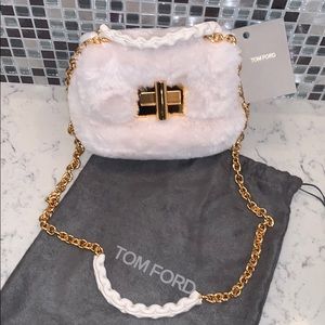 Tom Ford woman’s fur evening bag !!